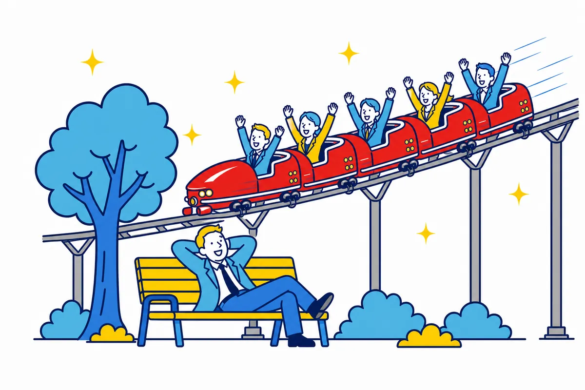 ズボラは、効率の才能だ。のイメージイラスト