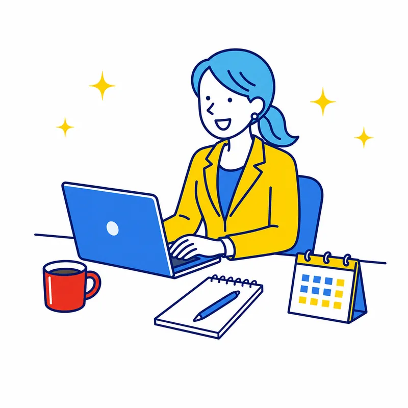 UNIDESKのイメージイラスト